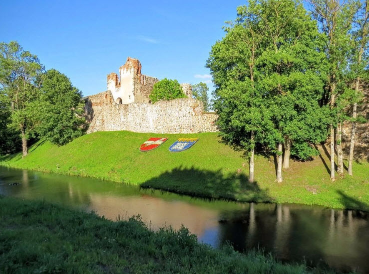 Dobele Castle Ruins, Latvia